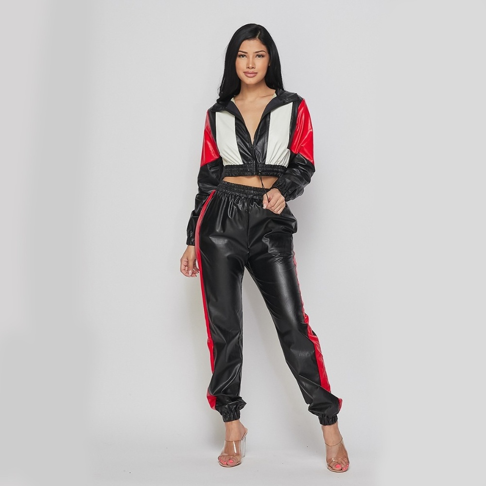 Multi Color Pants Set